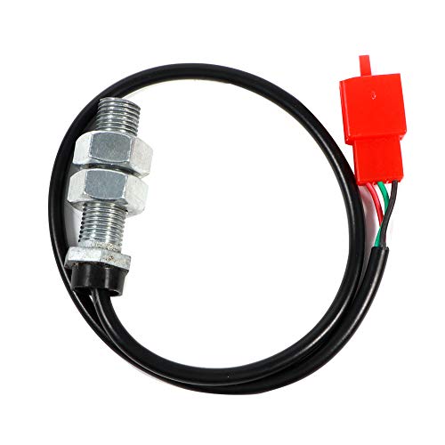 Restokki Sensor odômetro, cabo sensor de odômetro digital com 3 ímãs de substituição para velocímetr