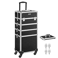 SONGMICS Valigetta Trucchi 4 in 1 JHZ06B