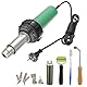Heißluftschweißpistole für HDPE, 1600W Heißluftpistole Kunststoffschweißen, Luftschweißpistole für PVC Vinyl Stab, Hot Air Welder, Temperatur von 30°C bis 700°C variabel