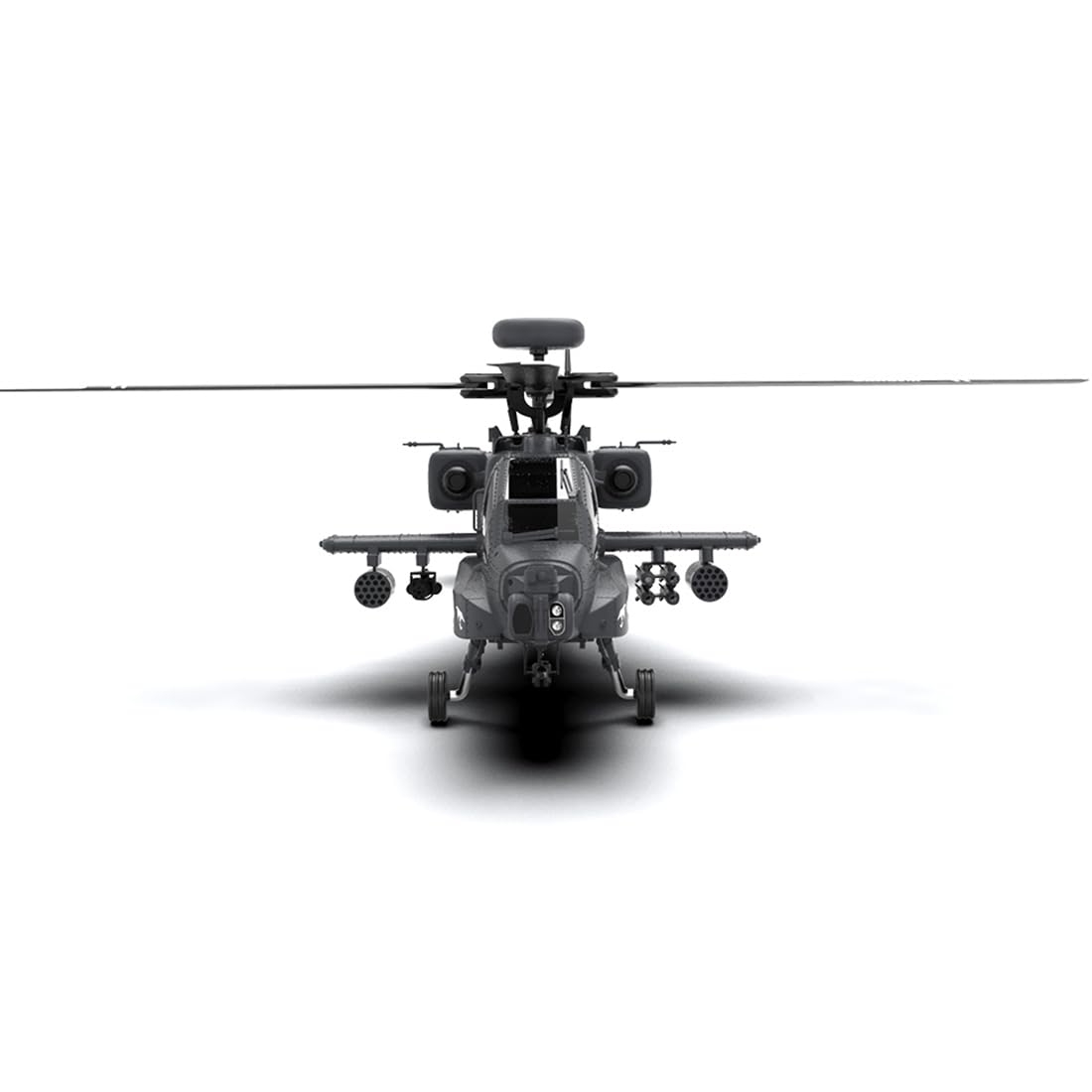 F11-S AH64 1/32 RC śmigłowiec Apaache, 2,4 G 6-kanałowy dwuosiowy napęd Flybarless 6G/3D Stunt model samolotu z GPS i przepływem optycznym (wersja RTF)