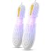 Chaussures Séchoir Bottes Désodorisant Stérilisateur Déshumidification Désinfection Désodorisation Stérilisation Gants Chaussettes Etc Séchage Minuterie Multifonction,White Retractable Purple Light