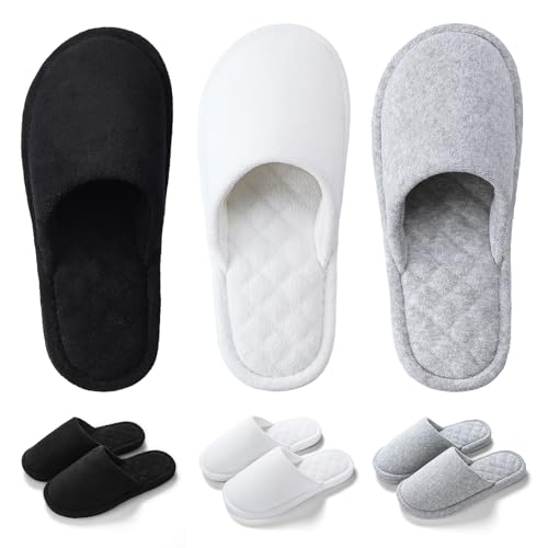 Utopia Care Spa Slippers Non-Slip Terry Cloth
