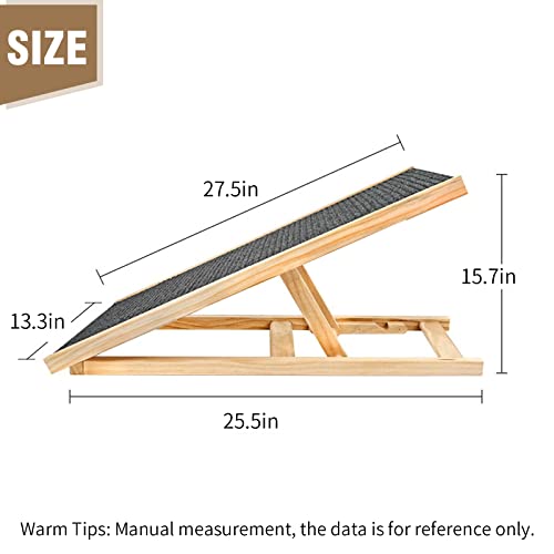 Medium Pet Ramp Dog Ramp For Car Non-Slip Comfortable Foldable Dog Ramp For Bed For Dog Cat #TOP1