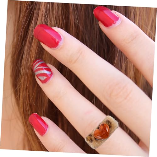 Bague léopard ajustable style vintage d'Halloween