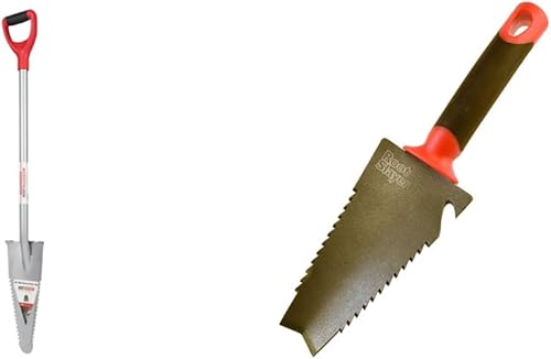 ROOT ASSASSIN Palasierra de jardín de 48 pulgadas, la herramienta original y galardonada de pala de jardinería, patio, raíz, tocón, eliminación de