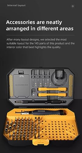 INICIO 145 in 1 Multi Purpose Precision Screwdriver Set - Image 5