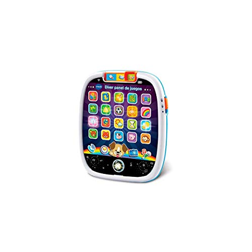 VTech - Díver Panel de Juegos, Juguete bebé +12 Meses, Tableta educativa Infantil con Luces,...