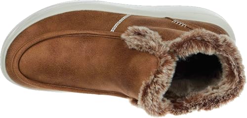 Skechers Skechers Women's BOBS Pop Ups Max - Winter Magnolia Boots, Chestnut, 8 B (M)