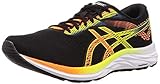 zapatillas asics hombre running sprinter Malla jacquard Asics Gel-Excite 6, Zapatillas de Running para Hombre, Negro (Black/Shocking Orange 006), 43.5 EU