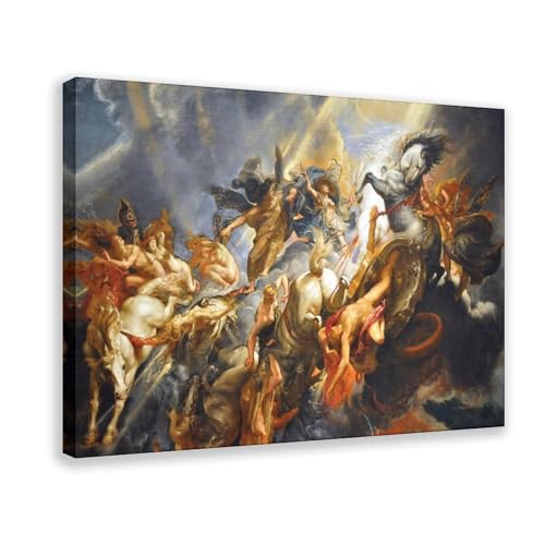Tableau The Fall of Phaeton par Rubens 40x60 cm pour salon