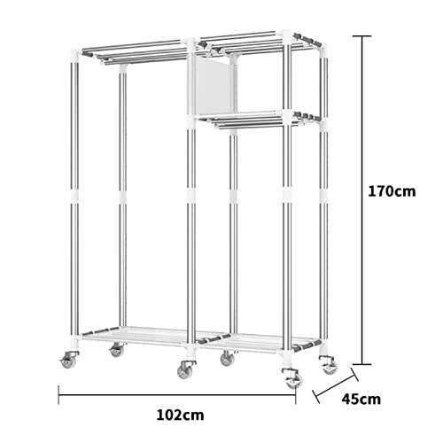 Armoire en toile penderie et organisateur de rangement pour placard