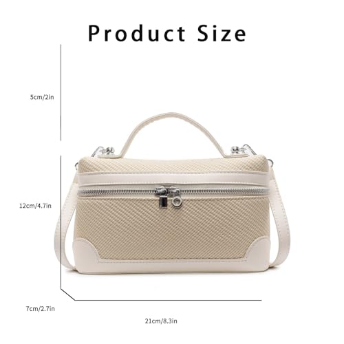 SAILONGNADA Top-Handle Leather Crossbody