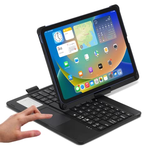 iPad キーボード付きケース 第11世代/第10世代 対応 360度回転 Amazon.co.jp: 360度回転式iPad(A16)第11/10世代 キーボードケース