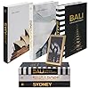 Decorative Books for Home Decor Black and Gold Foiled Decor Books for Coffee Table Decorative Hardcover Display Faux Books for Bookshelf–Fashion Designer Books Decor Set of 3