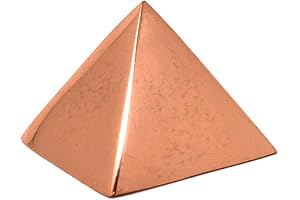Solid Copper Meditation Pyramid for Metaphysical Energy Healing