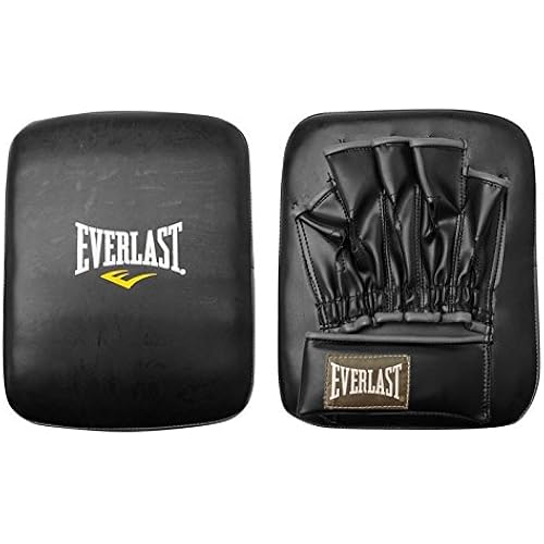 Everlast Mens Punch Kick Mitt Black/Grey One Size