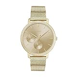 reloj hugo boss orange new york Movimiento multifunción BOSS Reloj para Mujer de Cuarzo con Correa en Acero Inoxidable 1502520