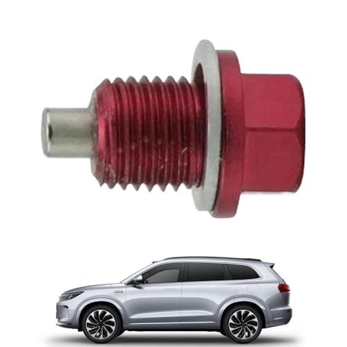 Generisch Tappo di scarico del serbatoio 'olio, tappo di scarico 'olio motore, vite di scarico magnetica con guarnizione, accessorio per auto, ricambio a prova di perdite