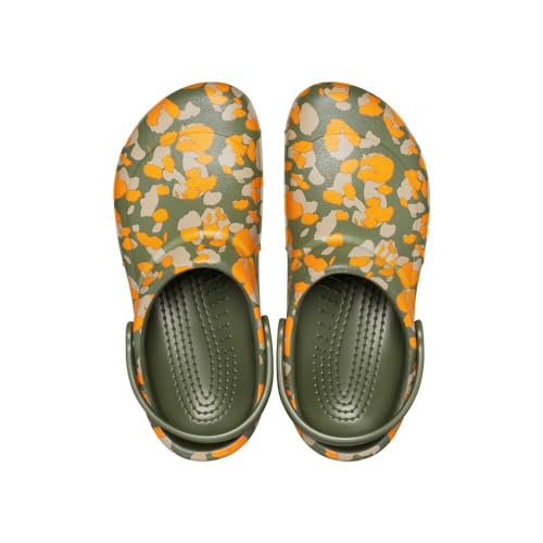 Image of Crocs Unisex-Adult Classic Marbled Tie-dye Clogs