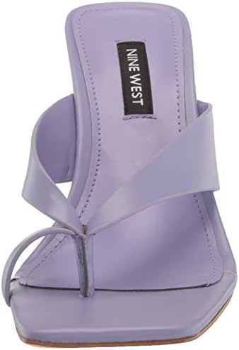Nine West Women's DURLIFE Heeled Sandal, Lilac 530, 6 | Image 1