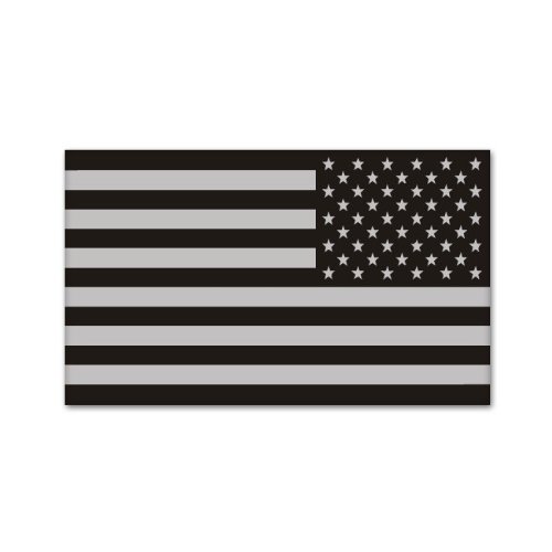 American Subdued Mirrored Flag Decal Tactical Military Car Sticker Decal Phone Small 3
