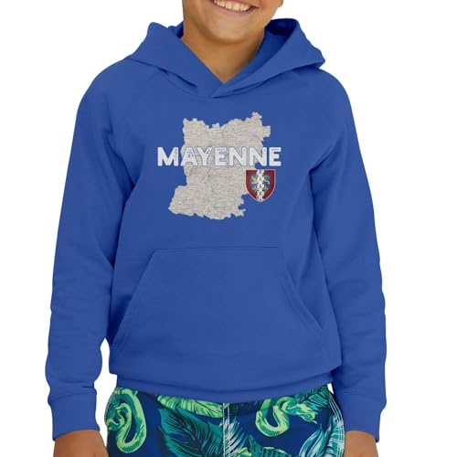 Sweat enfant Mayenne 53 pull premium carte ancienne Laval - 2