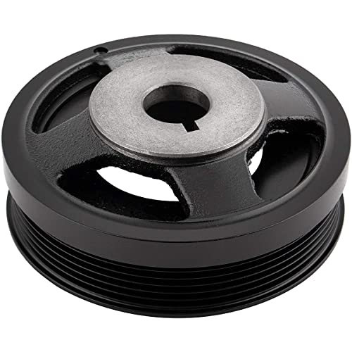 YMAUGP Harmonic Balancer Crankshaft Pulley For Chevrolet Aveo 2004-2008, Aveo5 2007-2008, for Pontiac G3 Base 1.6L L4 Gas 2010, for Suzuki Equator 2009 1261082Z00 594-387