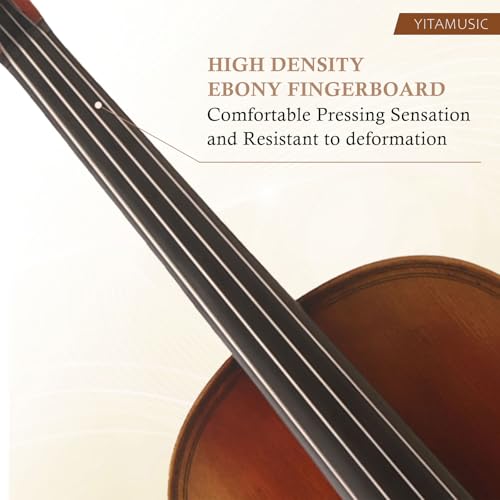 Yitamusic MA7000 Maggini-style Artist Viola Size 16.25in,Handcrafted .Oil varnish, Professional Performance,with Case, Shoulder Rest, Bow - Image 5