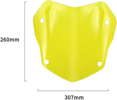 Miniatura 5 de Motorcycle Windshield Motorcycle Spoiler Wind Screen Deflector Windscreen Windshield Compatible with BMW R1250GS ADV R1200GS LC Adventure R 1200 GS