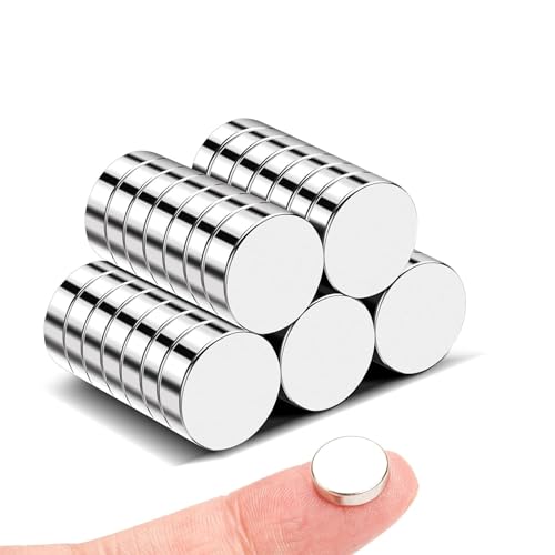 Image of 35 Pcs Small Magnets, 10x3mm Small Fridge Magnet Neodymium Magnet for Whiteboard, Crafts,Kitchen