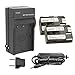 Turpow BP-511 BP-511A Battery Charger Set 2 Pack 2200mAh Replacement Battery Compatible with Canon EOS 50D 40D 30D 20Da 20D 10D 5D 300D Digital Rebel D30 D60 PowerShot G6 G5 G3 G2 G1 Pro 1 Pro 90
