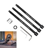 NiuLumea Preciso adattatore per asse passante 12 x 142 mm per Wahoo KICKR SNAP, kit di montaggio in lega per bici da strada e mountain bike