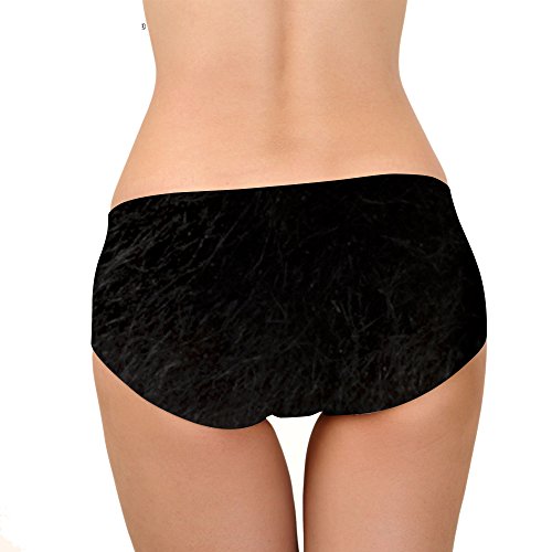 Dellukee Funny Underwear For Women Panda Print Breathable Hipster Panty Briefs #TOP2