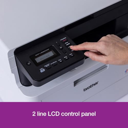Brother DCP-L3520CDW 3-in-1 Colour Wireless LED Printer |Print, copy & scan| USB 2.0 | A4|UK Plug - Image 3