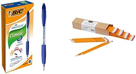 BIC Cristal Kugelschreiber Set – 100 Stück, Blau, 0,4 Mm Strich – Für Büro, Homeoffice & Schule