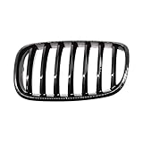 TOOWGM Front Kidney Grille Single Slat Glossy Black Morden Style Front Bumper Grill Car Styling Grill Left Right For BMW E70 E71 X5 X6 2007-2013 - Image 4