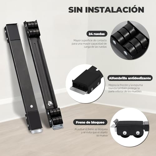 La Mejor Recopilación de Base Con Ruedas para Lavadora los más solicitados. 20 Imagen adicional