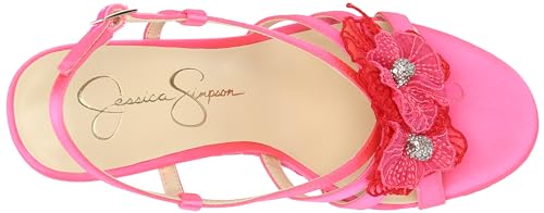 Jessica Simpson Womens JS-VISELA Floral Print Platform Sandals 5