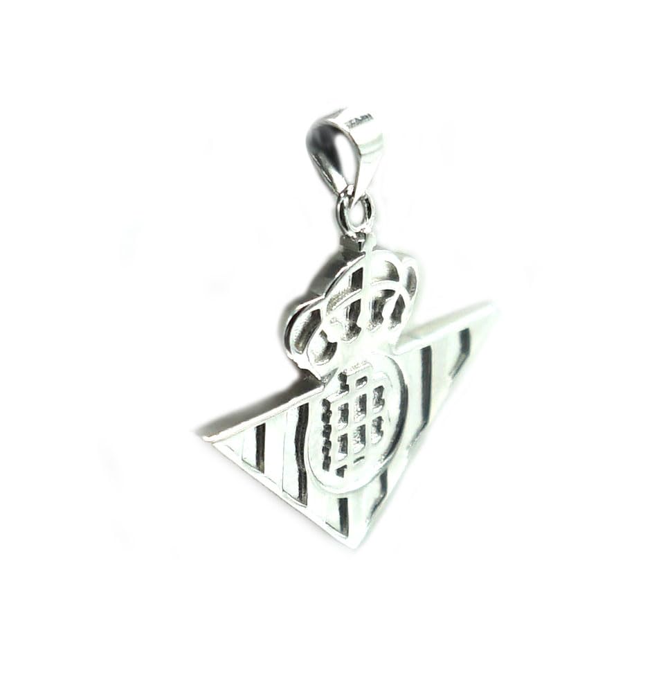 Colgante Oficial plata escudo Real Betis