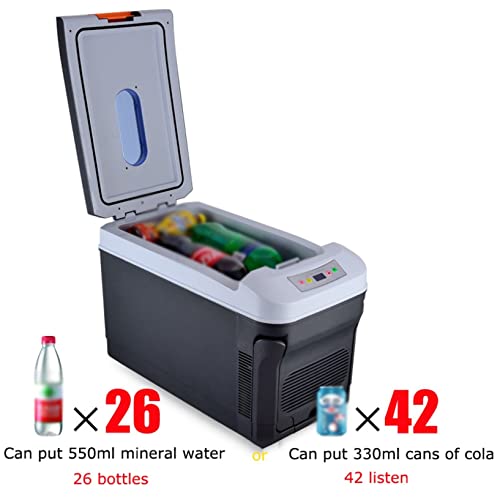 Mini Koelkast 35L Kleine Camping Koelkast Draagbare Auto Koelkast Met Stille Modus Voor Camping Camper Voertuig Vrachtwagen RV Boot Reizen - Afbeelding 6