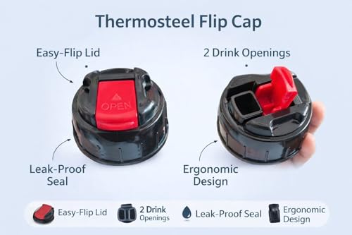 Generic 1000ml Vacuum Flask Flip Lid Cap - Image 5