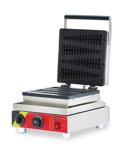 CGOLDENWALL NP-502 Commercial Non-stick Christmas Tree Shaped Waffle Maker 4 Slices Christmas Tree Waffle Making Machine Electric Pine Cake Baker Household Waffle Iron Stove NP-502 (220V)