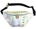New Fashion Hologram Laser Fanny Pack Bum Bag Purse Waist Bag Silver