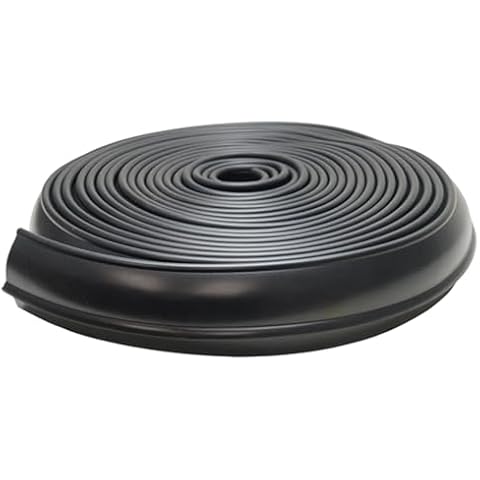 Pacer Performance 52-149 Flexy Flares Black 2-1/2" x 25' Heavy Duty Rubber Fender Extension Roll Cover