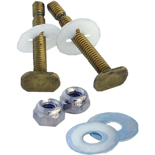 EZ Snap Toilet Bolt Kit, 5-16 x 2.25-In., 2-Pk.