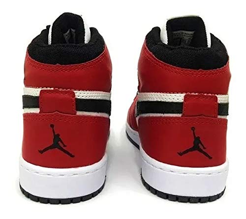 Tênis Masculino Basquete Air Jordan One Vermelho & Branco (38)