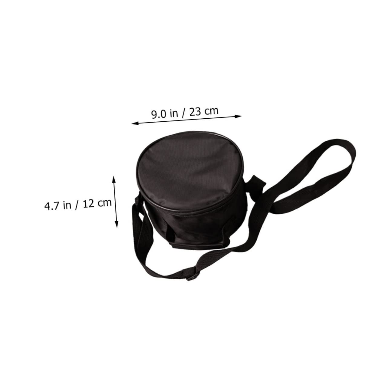 Garneck Durable Steel Tongue Drum Carrying Pouch Padded Protective Bag for Musical Instruments Storage Pouch for Drum Strong Handle