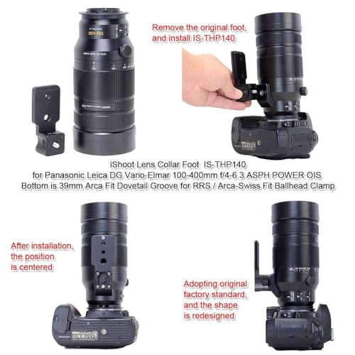 Support inférieur de précision pour Leica DG 100-400mm Arca Fit - 4