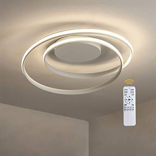 Chandelier LED acrylique de style architectural pour salon