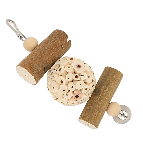 Mbeysaq Brinquedo de mastigar sola de planta papagaio para pássaros e hamster – brinquedos de mastig